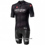 2020 Maillot Cyclisme Giro d'Italia Noir Manches Courtes et Cuissard