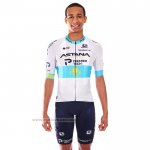 2021 Maillot Cyclisme Astana Champion Kazakh Manches Courtes et Cuissard