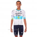 2021 Maillot Cyclisme Astana Champion Kazakh Manches Courtes et Cuissard