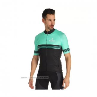 2021 Maillot Cyclisme Bianchi Lumiere Vert Manches Courtes et Cuissard(1)