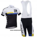 2013 Maillot Ciclismo Bulls Noir et Blanc Manches Courtes et Cuissard