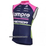 2016 Gilet Coupe-vent Lampre Bleu et Fuchsia