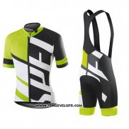 2016 Maillot Ciclismo Specialized Blanc et Vert Manches Courtes et Cuissard