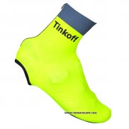 2016 Saxo Bank Tinkoff Couver Chaussure Ciclismo Jaune et Gris