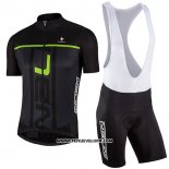 2017 Maillot Ciclismo Nalini Speed Noir Manches Courtes et Cuissard