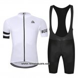 2019 Maillot Ciclismo Chomir Blanc Manches Courtes et Cuissard