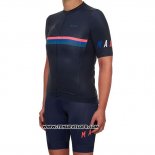 2019 Maillot Ciclismo Femme MAAP Nationals Noir Manches Courtes et Cuissard