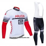 2020 Maillot Ciclismo Arkea-samsic Blanc Rouge Manches Courtes et Cuissard