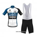 2020 Maillot Ciclismo Creafin Fristads Manches Courtes et Cuissard