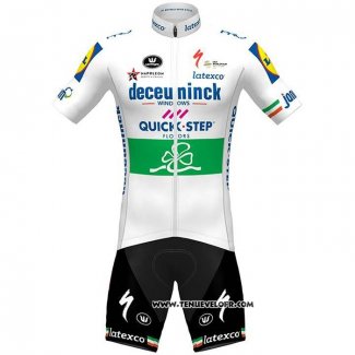 2020 Maillot Ciclismo Deceuninck Quick Step Champion Irlande Manches Courtes et Cuissard