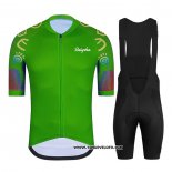 2021 Maillot Cyclisme Ralph Vert Manches Courtes et Cuissard