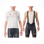 2024 Maillot Cyclisme Giro d'Italia Blanc Manches Courtes Et Cuissard