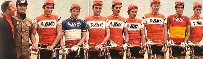 maillot velo Bic