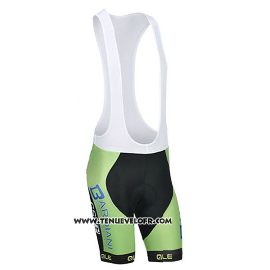 2014 Maillot Ciclismo Bardiani Blanc et Vert Manches Courtes et Cuissard
