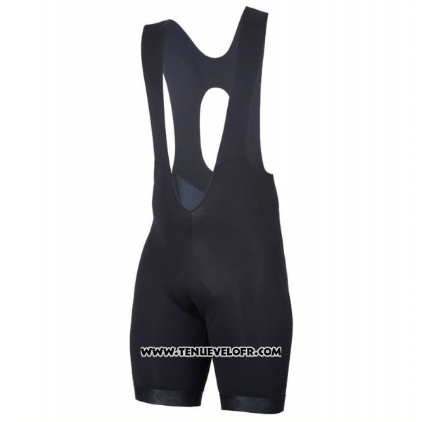 2017 Maillot Ciclismo Etxeondo Entzun Noir et Jaune Manches Courtes et Cuissard