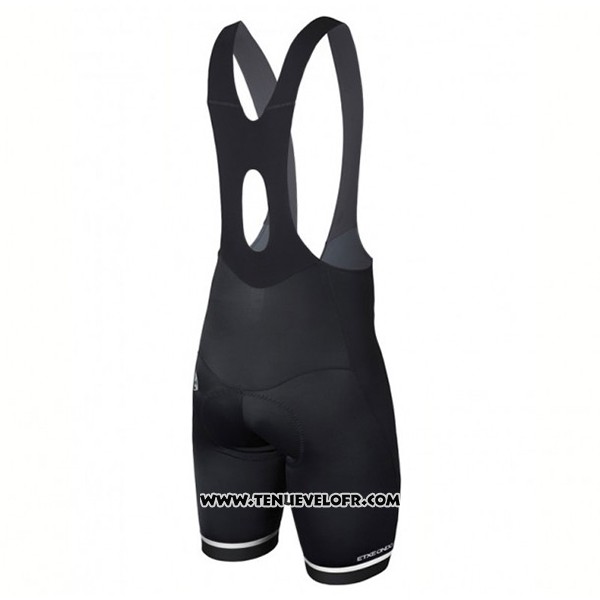 2017 Maillot Ciclismo Etxeondo Neo Noir et Blanc Manches Courtes et Cuissard