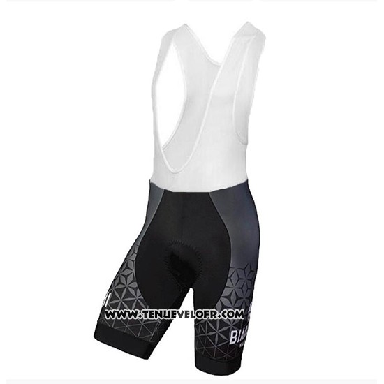 2018 Maillot Ciclismo Bianchi Attone Blanc et Vert Manches Courtes et Cuissard