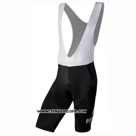 2019 Maillot Ciclismo Bianchi Milano Conca Noir Rouge Manches Courtes et Cuissard