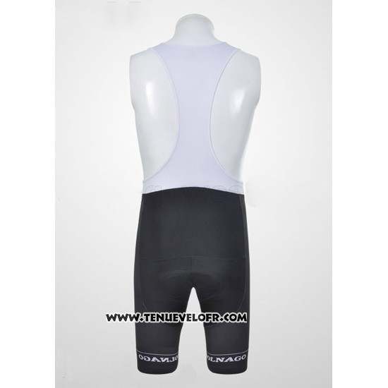 2011 Maillot Ciclismo Colnago Blanc et Noir Manches Courtes et Cuissard