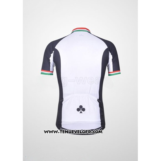 2011 Maillot Ciclismo Colnago Noir et Blanc Manches Courtes et Cuissard