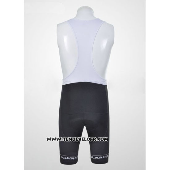 2011 Maillot Ciclismo Colnago Noir et Blanc Manches Courtes et Cuissard