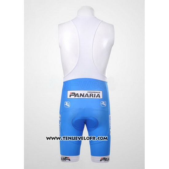 2012 Maillot Ciclismo Colnago Azur et Blanc Manches Courtes et Cuissard