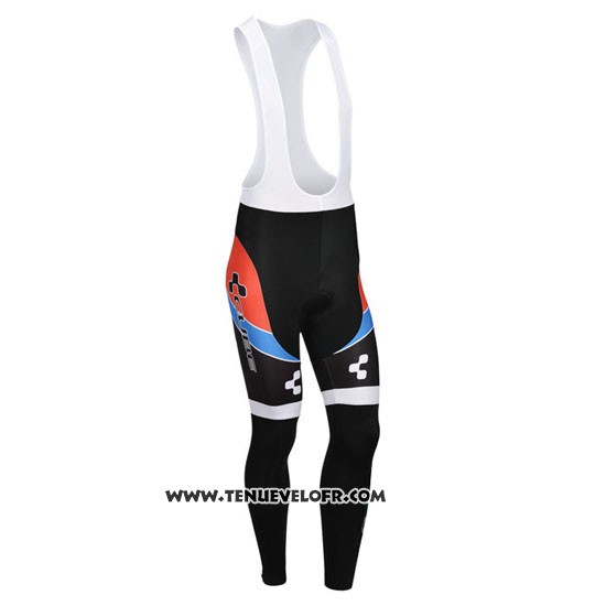2013 Maillot Ciclismo Cube Noir et Blanc Manches Longues et Cuissard