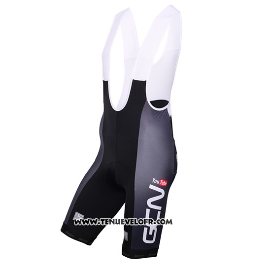 2016 Maillot Ciclismo Global Cycling Network Gris et Rouge Manches Courtes et Cuissard