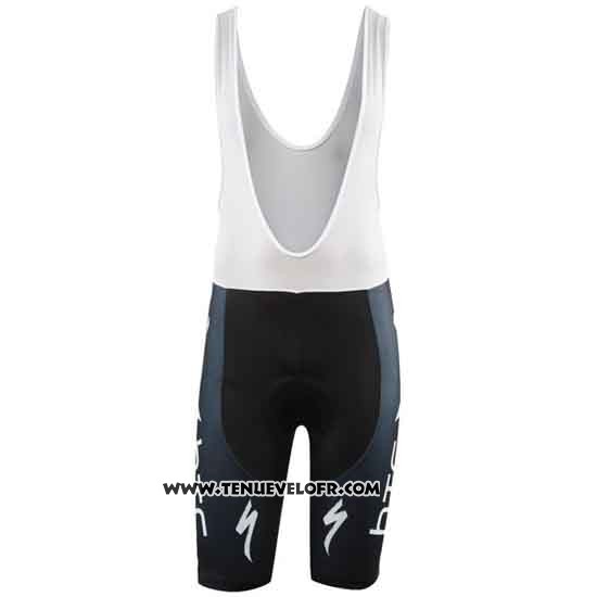 2011 Maillot Ciclismo Htc Highroad Noir et Blanc Manches Courtes et Cuissard