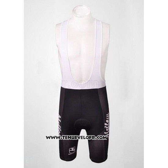 2010 Maillot Ciclismo Johnnys Jaune et Noir Manches Courtes et Cuissard