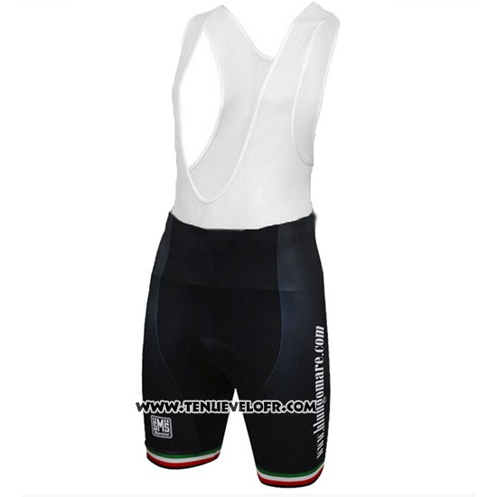 2018 Maillot Ciclismo Lungomare Noir et Jaune Manches Courtes et Cuissard
