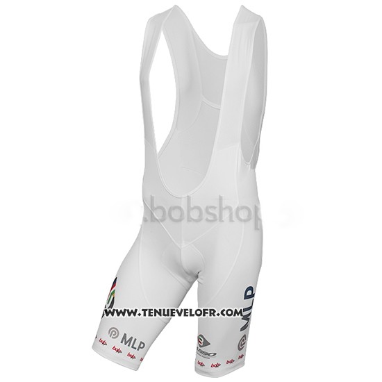 2014 Maillot Ciclismo Mlp Team Bergstrasse Blanc Manches Courtes et Cuissard