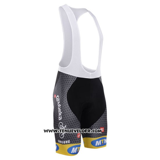 2015 Maillot Ciclismo Mtn Noir et Blanc Manches Courtes et Cuissard