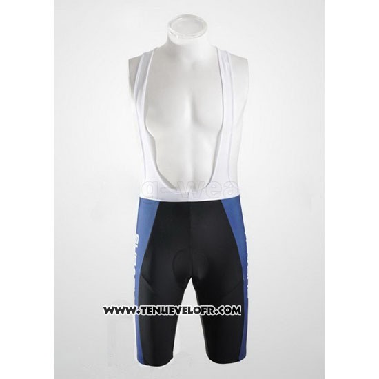 2011 Maillot Ciclismo Subaru Azur et Blanc Manches Courtes et Cuissard