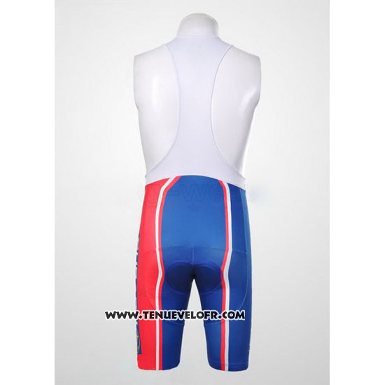 2011 Maillot Ciclismo Subaru Azur et Jaune Manches Courtes et Cuissard