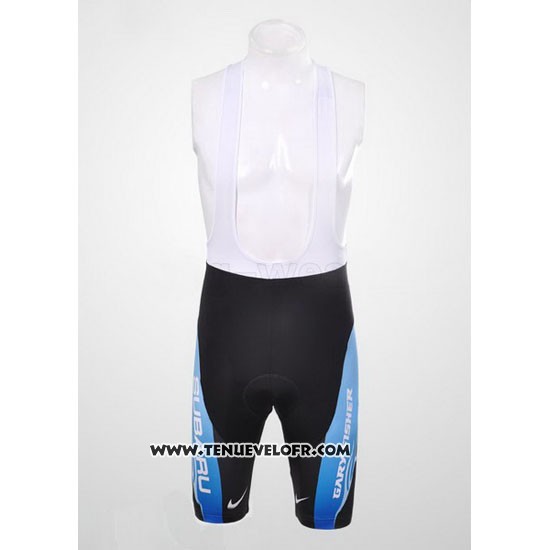 2011 Maillot Ciclismo Subaru Azur et Noir Manches Courtes et Cuissard