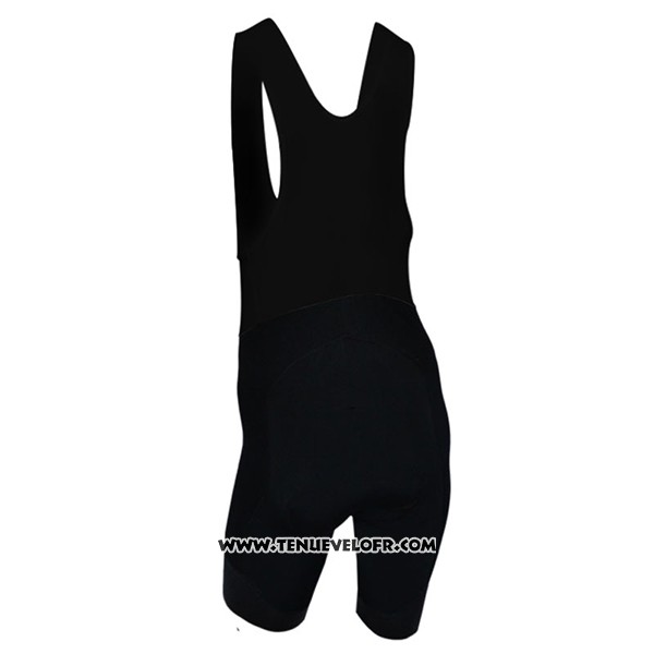 2017 Maillot Ciclismo Femme Biemme Poison Noir Manches Courtes et Cuissard