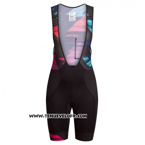 2016 Maillot Ciclismo Femme Canyon Noir et Rouge Manches Courtes et Cuissard