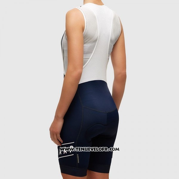 2017 Maillot Ciclismo Femme MAAP Profond Bleu Manches Courtes et Cuissard