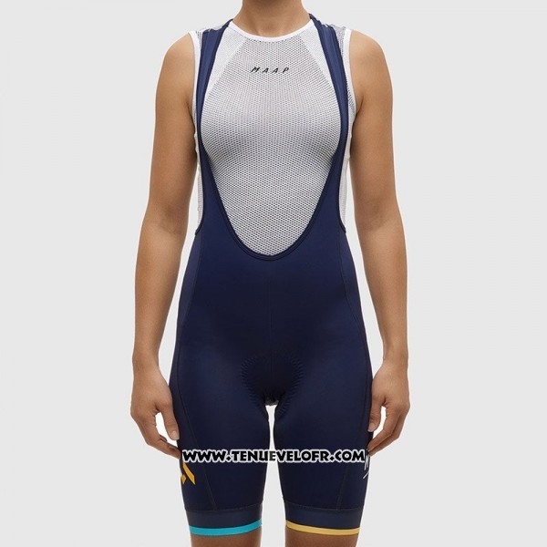 2017 Maillot Ciclismo Femme MAAP X Ella Noir Manches Courtes et Cuissard