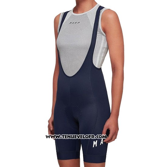 2019 Maillot Ciclismo Femme MAAP Escape Noir Manches Courtes et Cuissard