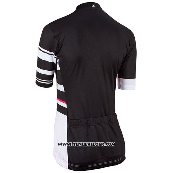 2017 Maillot Ciclismo Femme Nalini Dolomiti Noir Manches Courtes et Cuissard
