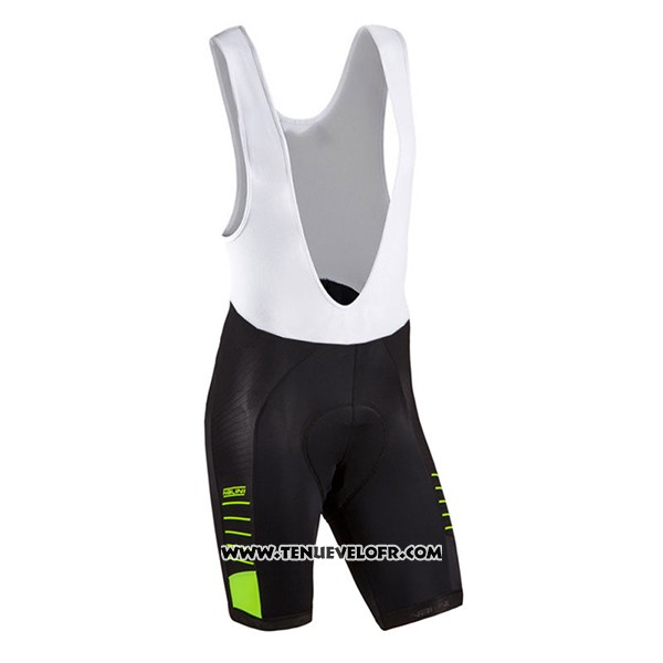 2017 Maillot Ciclismo Femme Nalini Noir et Blanc Manches Courtes et Cuissard