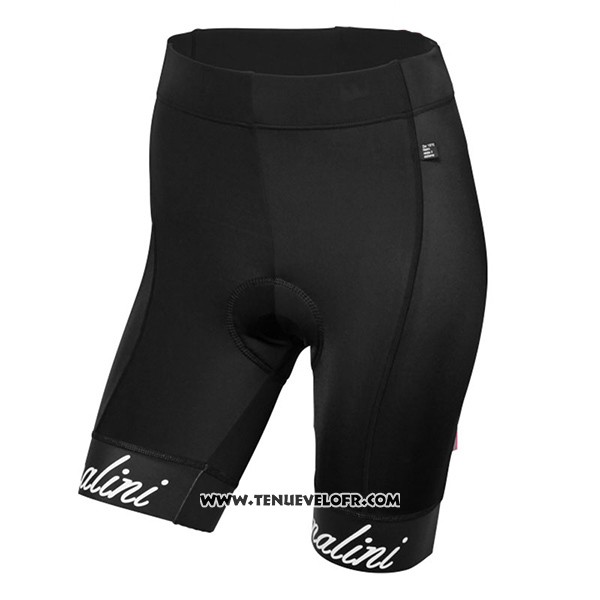 2017 Maillot Ciclismo Femme Nalini Optical Noir et Gris Manches Courtes et Cuissard