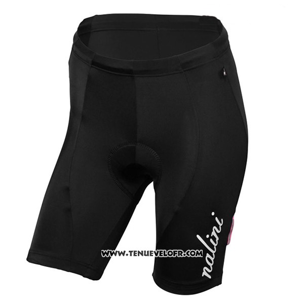 2017 Maillot Ciclismo Femme Nalini Wave Profond Noir Manches Courtes et Cuissard