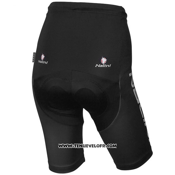 2017 Maillot Ciclismo Femme Nalini Zebrana Vert et Noir Manches Courtes et Cuissard