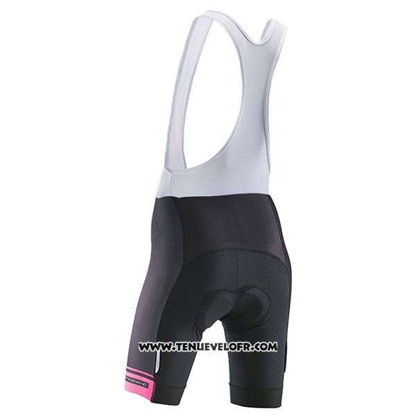 2017 Maillot Ciclismo Femme Northwave Noir et Bleu Manches Courtes et Cuissard
