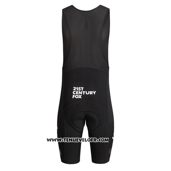2016 Maillot Ciclismo Femme Sky Bleu et Blanc Manches Courtes et Cuissard