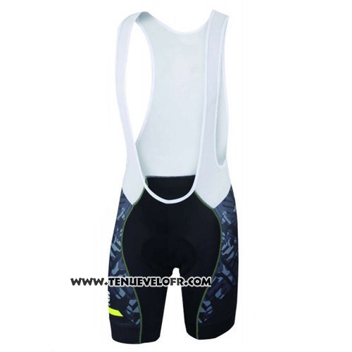 2016 Maillot Ciclismo Femme Sportful Vert et Noir Manches Courtes et Cuissard