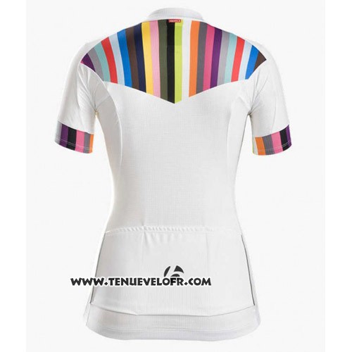 2016 Maillot Ciclismo Trek Orange et Blanc Manches Courtes et Cuissard
